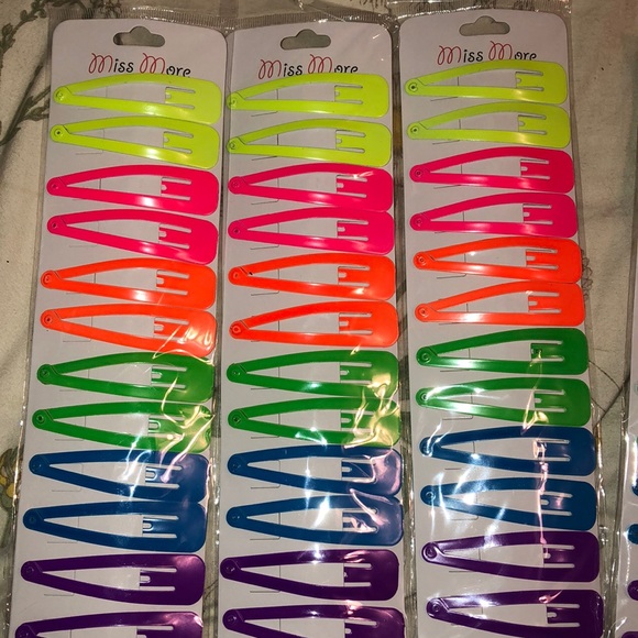 Accessories Colorful Hair Clips Poshmark
